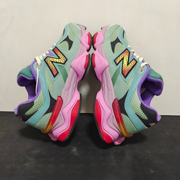 New Balance 9060 Low Multi-Color Shoes - Picture 2 of 6